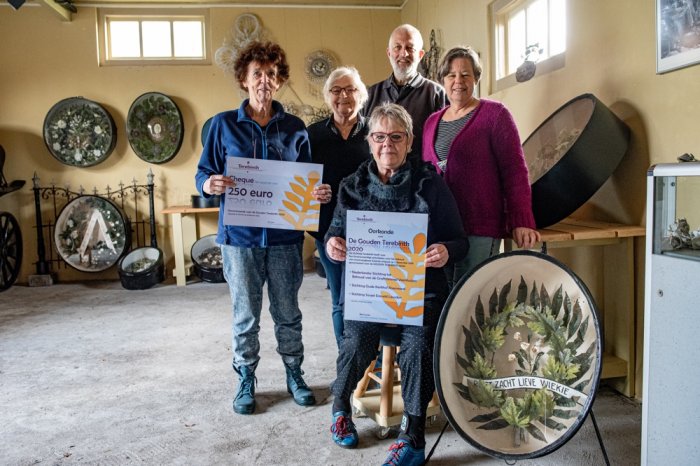 Graftrommelmuseum/ restauratieatelier blij met gedeelde tweede prijs