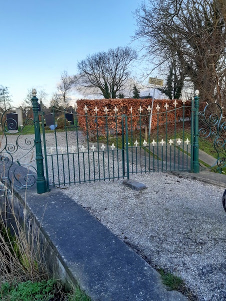 Ingang begraafplaats Irnsum